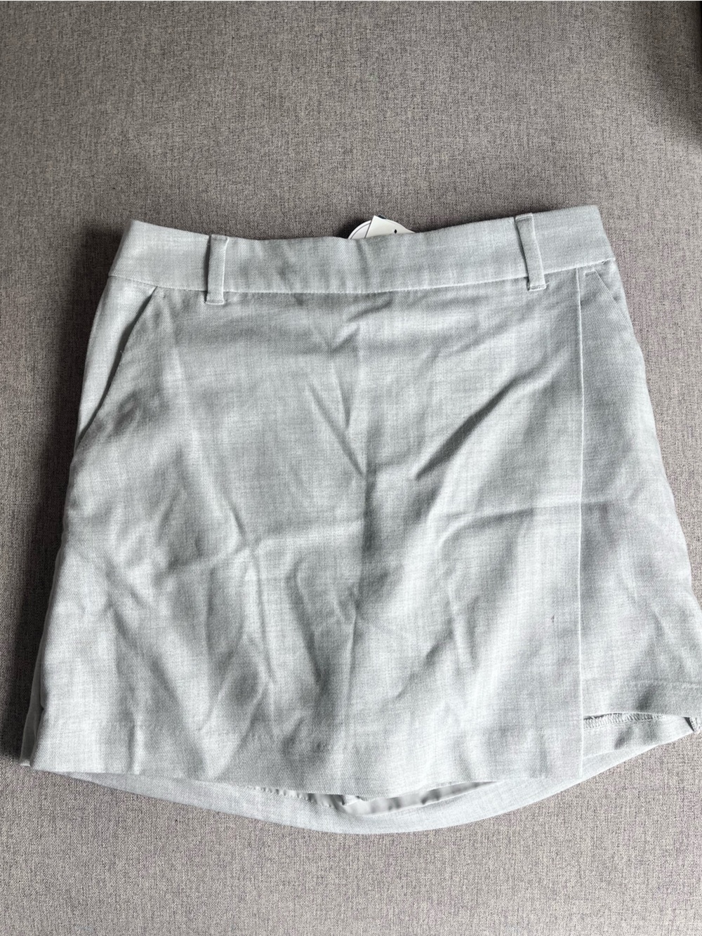 Hollister Light Gray Women's Skort - Pale Gray